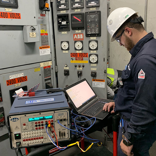 case study protective relay maintenance testing