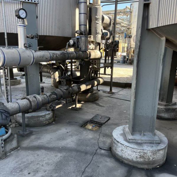 ground testing for safety in a chemical facility