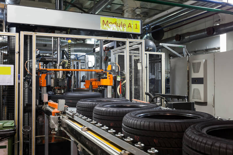 control systems engineering for tire production